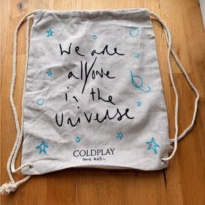 New Coldplay Wembley Stadium 2025 Floor VIP Kit Bag/Backpack